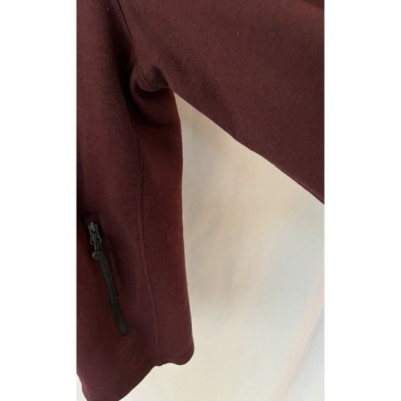 32 Degrees Mens Heat Tech Quarter Zip Pullover/Sweater Red/Burgundy Size 2XL - Picture 7 of 8